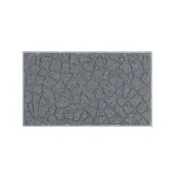 Badematte Anthrazit 65/115 cm