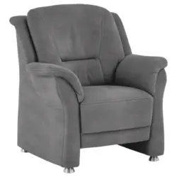 Sessel in Mikrofaser Grau