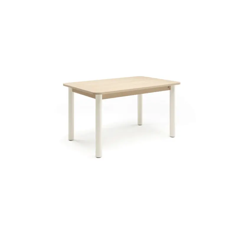 Esstisch in Metall, Holzwerkstoff 140/90/76 cm