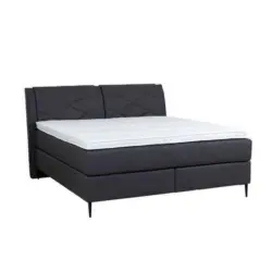 Boxspringbett 180/200 cm in Anthrazit