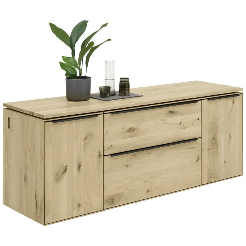 Sideboard Eichefarben 182/76/60/228 cm