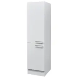 Geschirrschrank 50/200/57 cm in Wei&szlig;