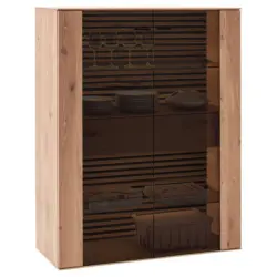 Highboard Eichefarben 106/138/44 cm