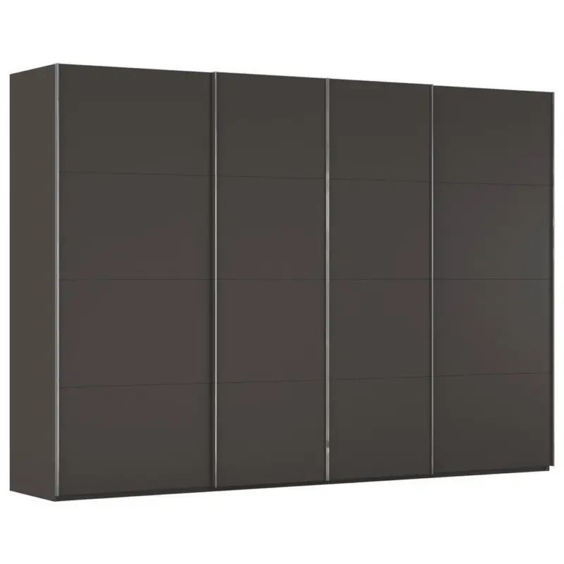Schwebet&uuml;renschrank in Graphitfarben