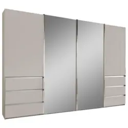 Schwebet&uuml;renschrank in Champagner