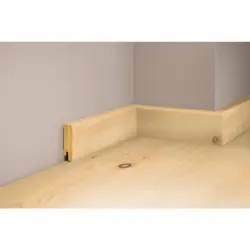 Sockelleiste, Zirbe Natur Pur