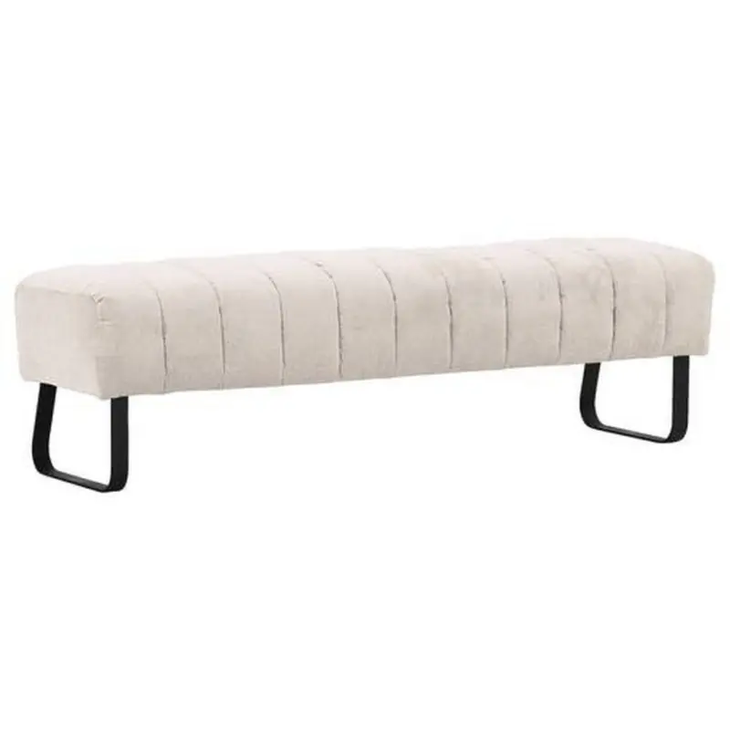 Sitzbank in Textil Beige