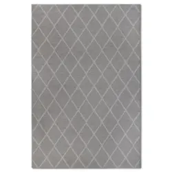 Webteppich 200/290 cm Kollektion 1843 Grau, Beige