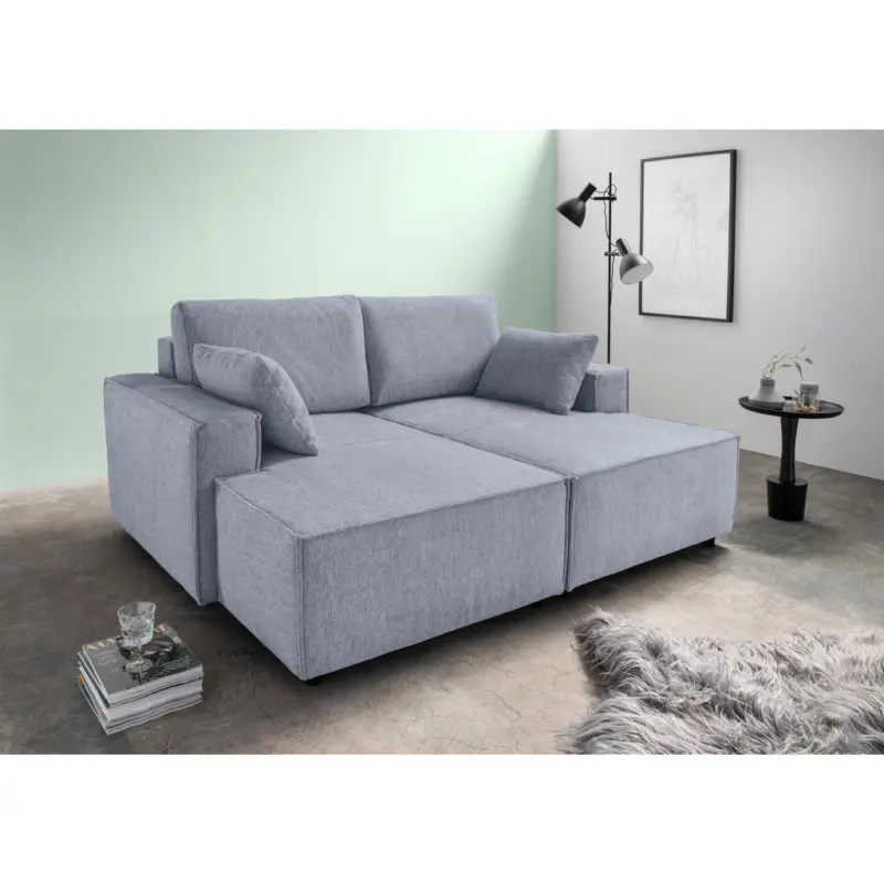 Bigsofa in Chenille Grau