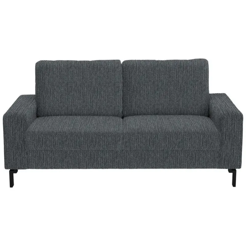 2-Sitzer-Sofa in Flachgewebe Anthrazit