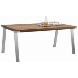 Esstisch in Holz, Metall 220/100/77 cm