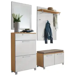 Garderobe 5-teilig in 155/195/40 cm