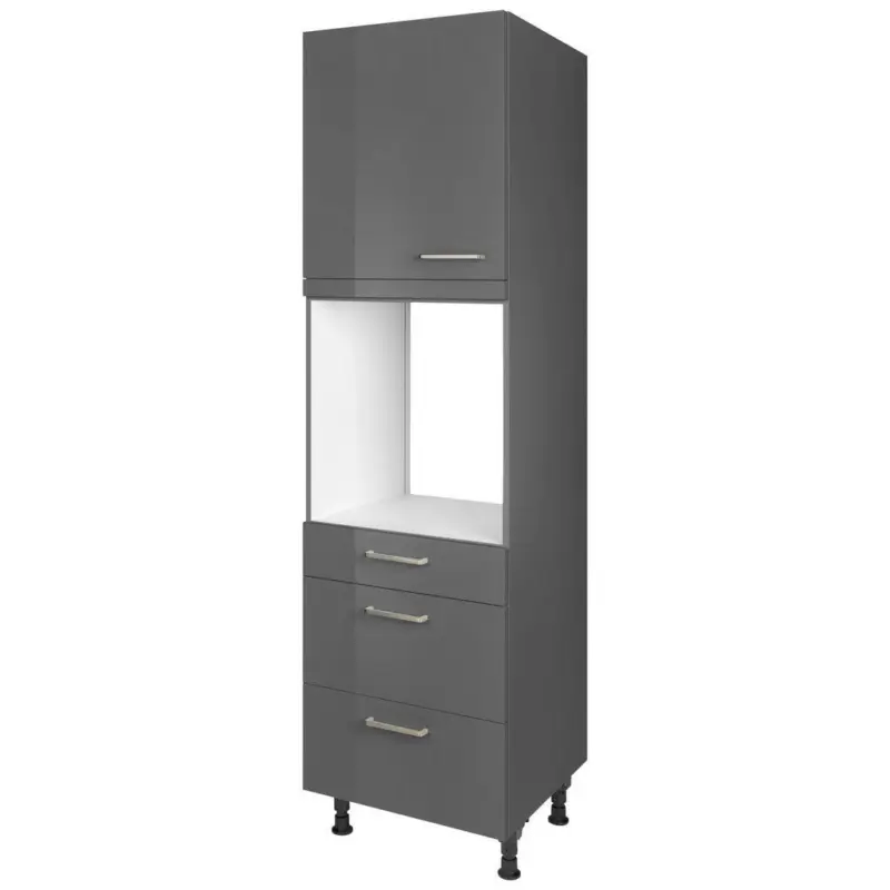 Ger&auml;teumbauschrank 60/216,6/58 cm in Schieferfarben