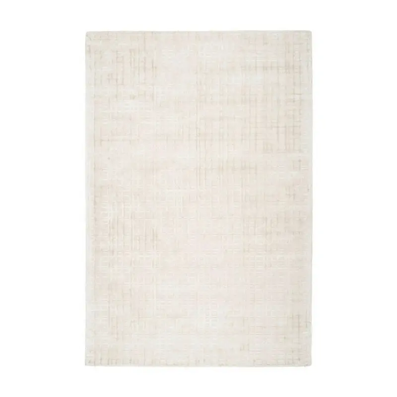 Flachwebeteppich 80/150 cm Karma Silberfarben, Beige