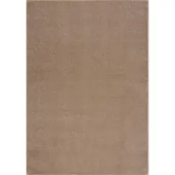 Webteppich 120/170 cm Uni Beige