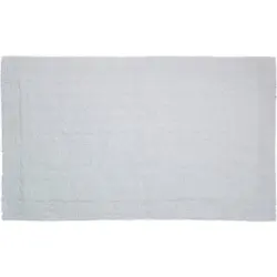 Badteppich Wei&szlig; 70/120 cm