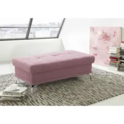 Hocker in Textil Flieder