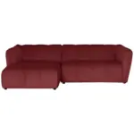XXXLutz Lauterach - Ihr M&ouml;belhaus bei Bregenz Ecksofa Livoli in Chenille Bordeaux 160/246 cm