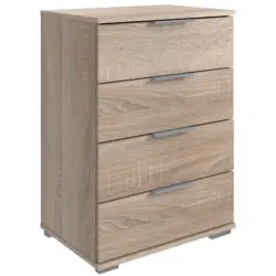 Nachtk&auml;stchen in Eichefarben