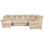 XXXLutz Lauterach - Ihr M&ouml;belhaus bei Bregenz Wohnlandschaft in Lederlook Beige