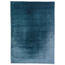 Handwebteppich 170/240 cm Aura Blau