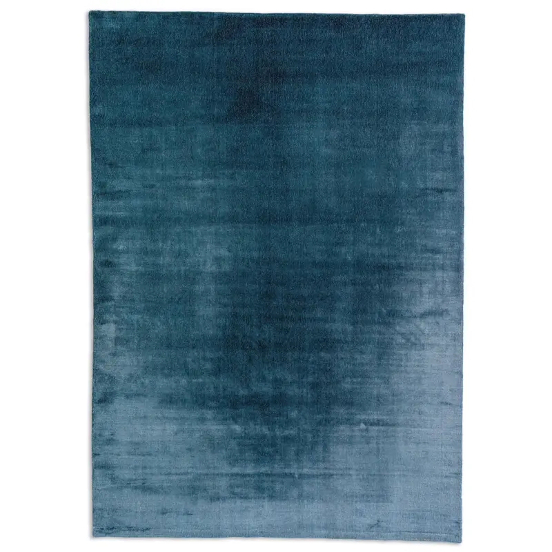 Handwebteppich 170/240 cm Aura Blau