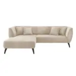 XXXLutz Lauterach - Ihr M&ouml;belhaus bei Bregenz Ecksofa in Cord Beige 160/264 cm