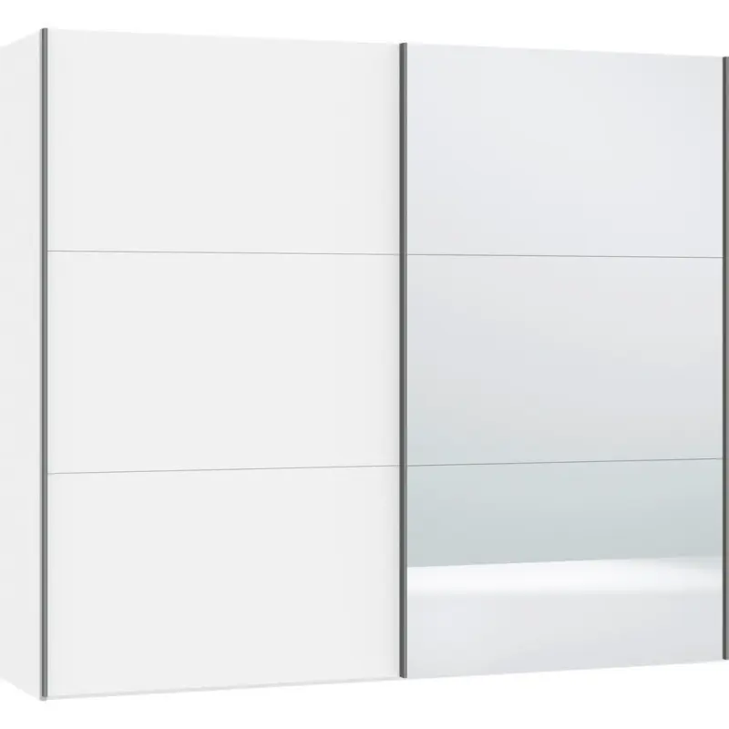 Schwebet&uuml;renschrank in Wei&szlig;