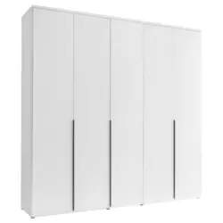 Dreht&uuml;renschrank in Wei&szlig;