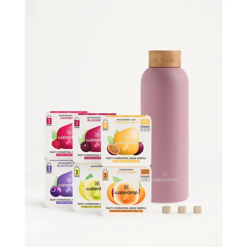 Starter Set Microdrink Steel 0,6 l