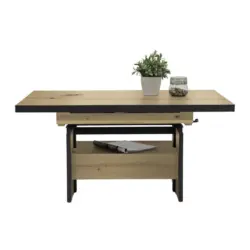 Couchtisch in Holzwerkstoff 110-150/70/54-73 cm