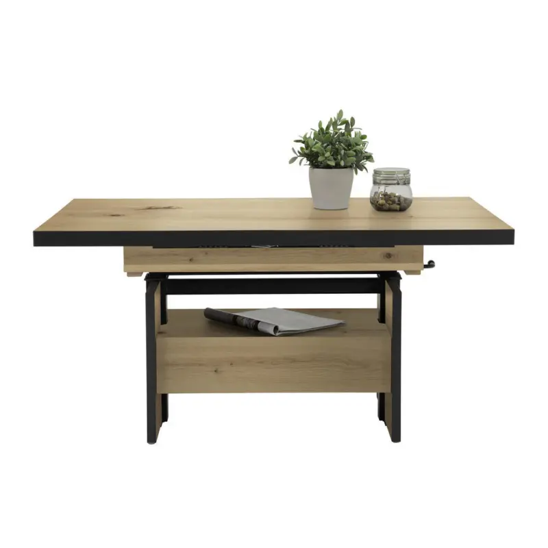 Couchtisch in Holzwerkstoff 110-150/70/54-73 cm