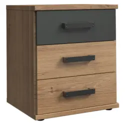 Nachtk&auml;stchen 46/55/40 cm in Plankeneiche