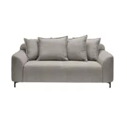 2,5-Sitzer in Chenille Grau