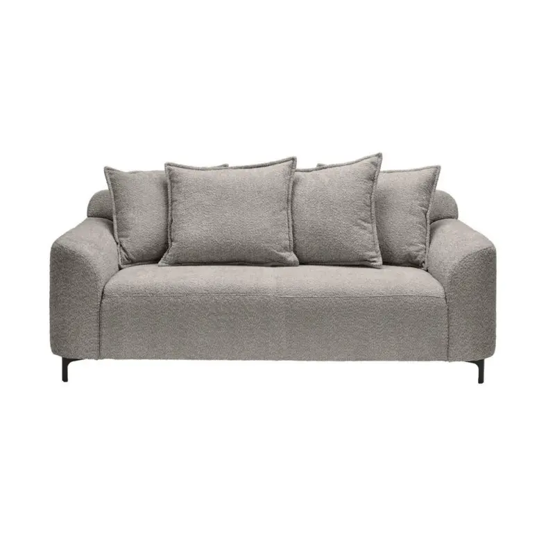 2,5-Sitzer in Chenille Grau