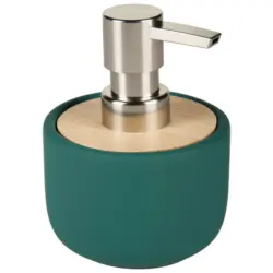 Seifenspender Holz, Keramik