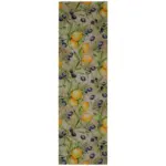 XXXLutz Lauterach - Ihr M&ouml;belhaus bei Bregenz K&uuml;chenl&auml;ufer 45/150 cm Velvet Gelb, Salbeigr&uuml;n, Graublau