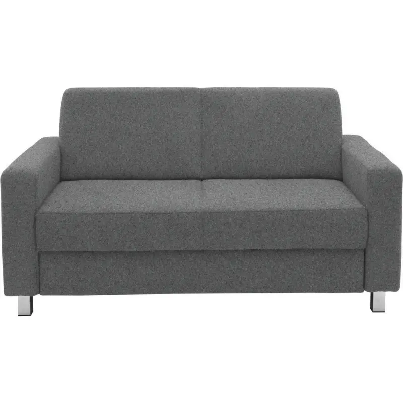 2-Sitzer-Sofa in Flachgewebe Grau