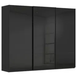 Schwebet&uuml;renschrank in Schwarz