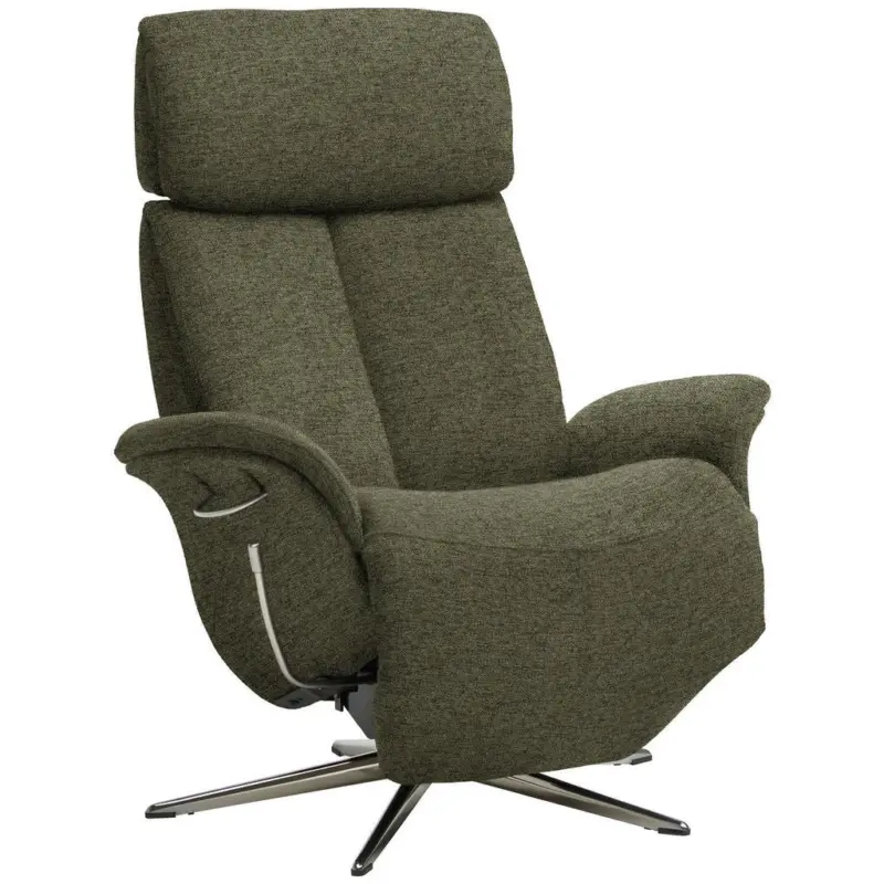 Relaxsessel in Textil Gr&uuml;n