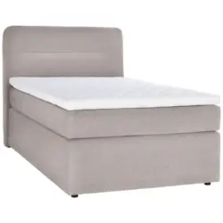 Boxspringbett 140/200 cm in Beige