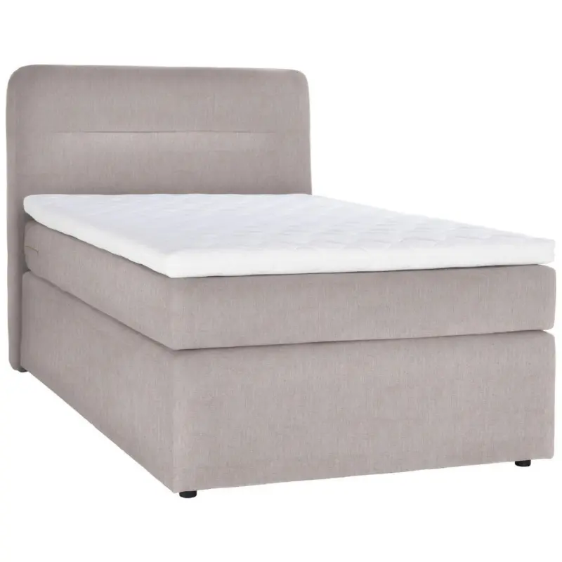 Boxspringbett 140/200 cm in Beige