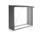 XXXLutz Lauterach - Ihr M&ouml;belhaus bei Bregenz Kaminholzregal 229/199/102 cm Metall