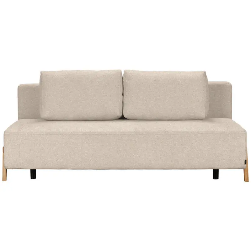 Schlafsofa in Boucl&eacute; Beige