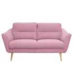 XXXLutz Lauterach - Ihr M&ouml;belhaus bei Bregenz 2-Sitzer-Sofa Tromso in Webstoff Rosa Skandinavisch, Modern, Landhaus
