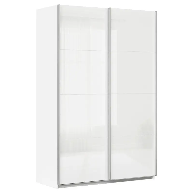 Schwebet&uuml;renschrank in Wei&szlig;