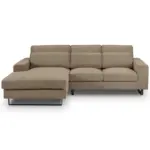 XXXLutz Lauterach - Ihr M&ouml;belhaus bei Bregenz Ecksofa Bolivia in Cord Beigebraun 276/183 cm