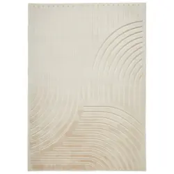 Hochflorteppich 160/230 cm Siena Beige