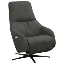 Relaxsessel in Textil Anthrazit