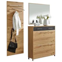 Garderobe 3-teilig in 170/195/31 cm